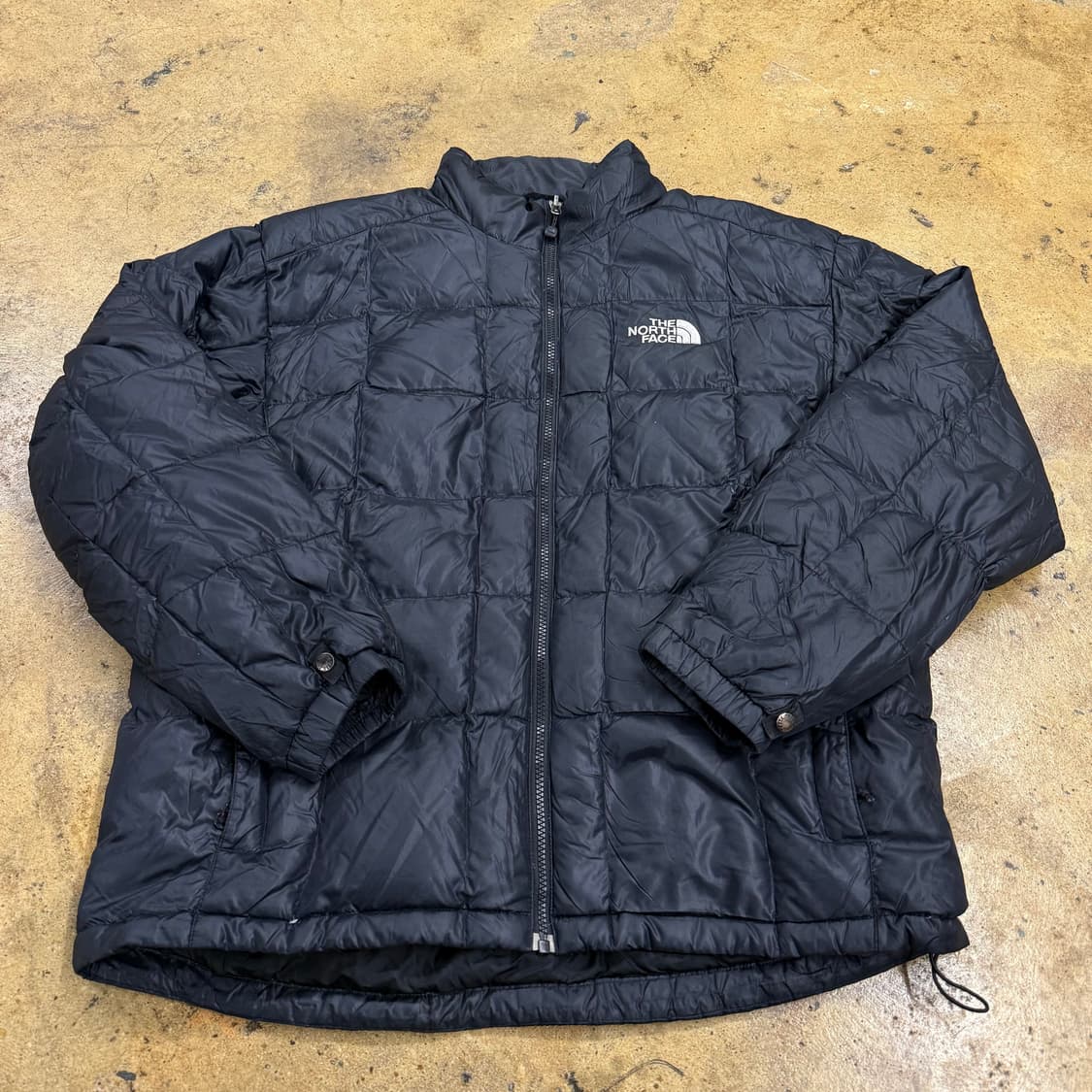 [정품/XXL,110] 노스페이스 블랙 스퀘어 퀼팅 경량패딩 b14 상품이미지2
