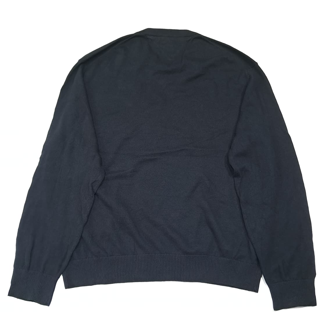 CL783 2XL 타미힐피거 코튼 브이넥 블랙 니트 스웨터 상품이미지6