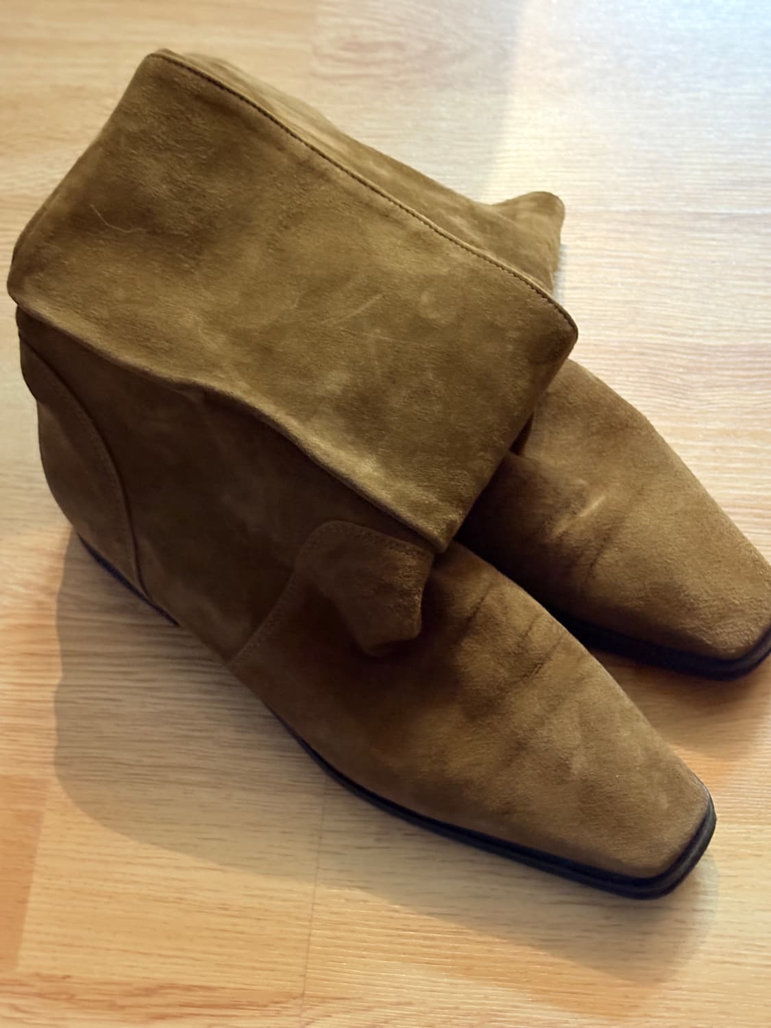 아우로 스웨이드 앵클부츠 상품이미지3