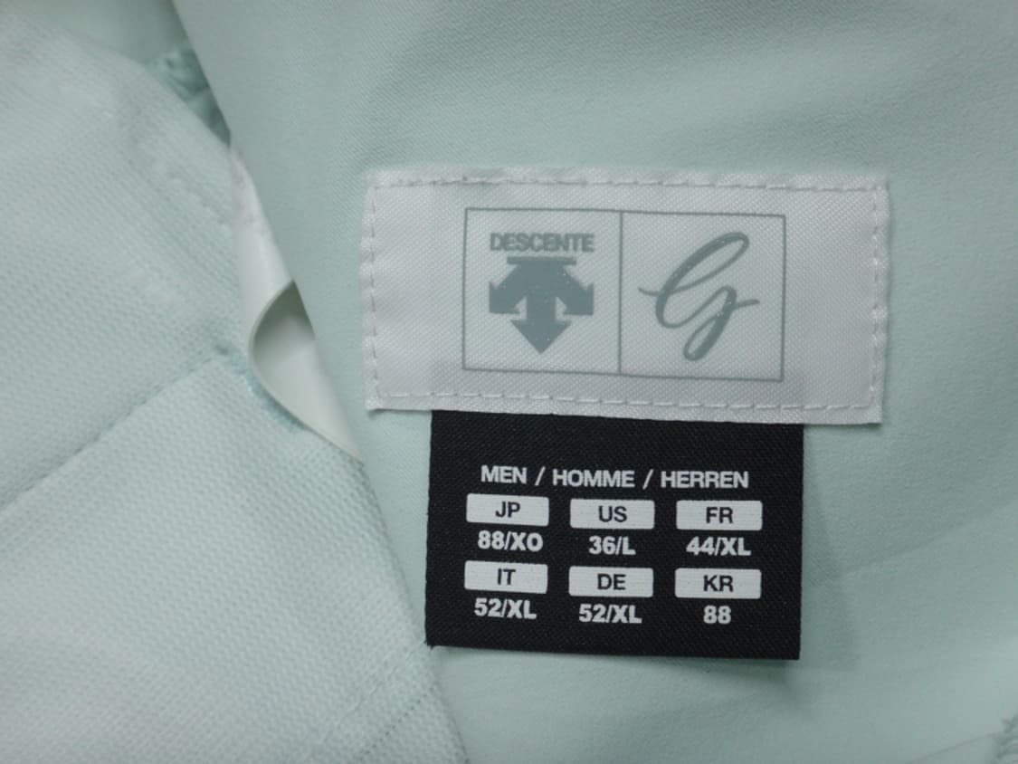 (36인치) 데상트골프 남성 통기성 솔리드 스판 팬츠 상품이미지8