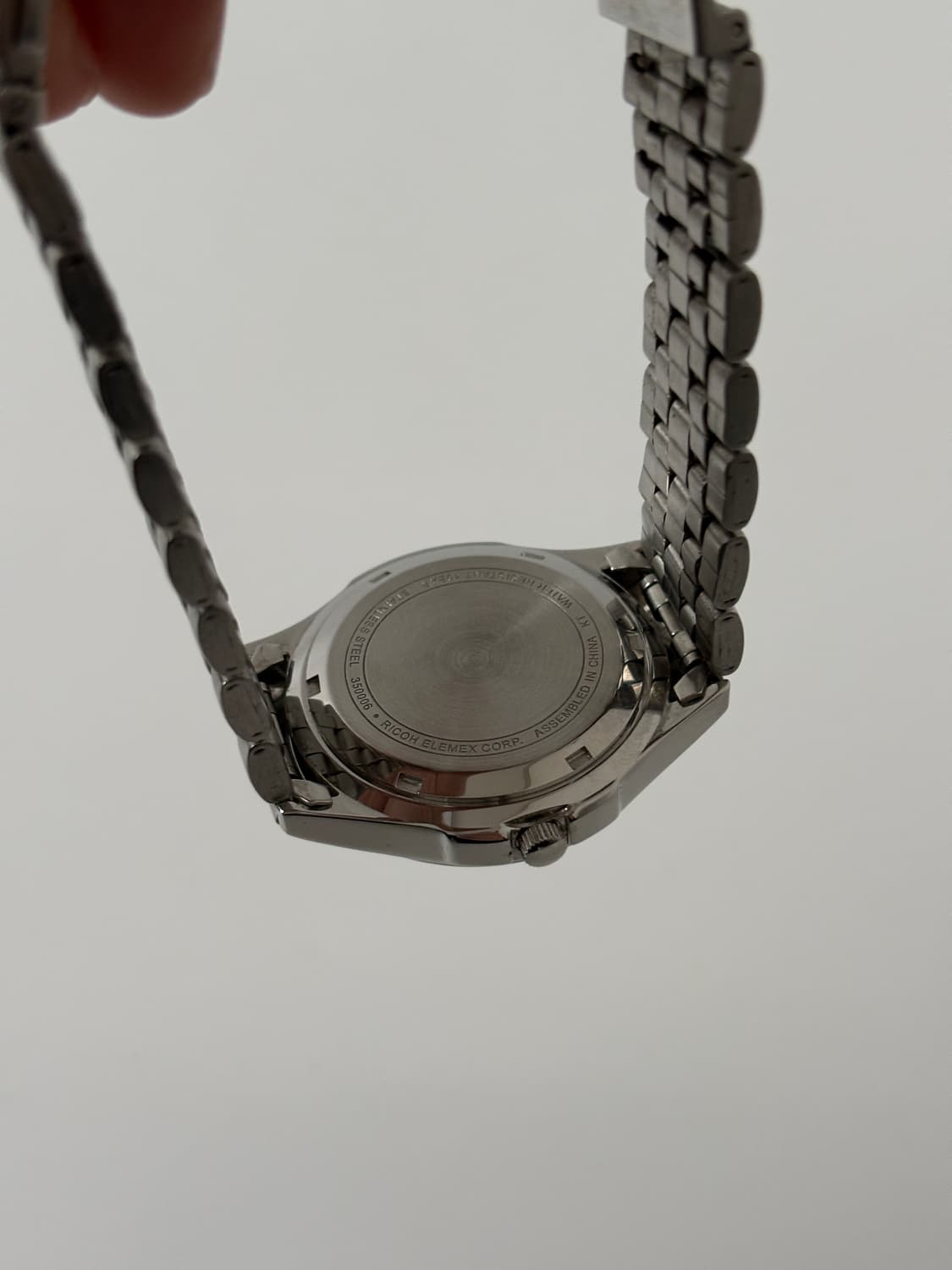 1990년대 Atranta 샴페인 다이얼 실버 쿼츠 남성 상품이미지8