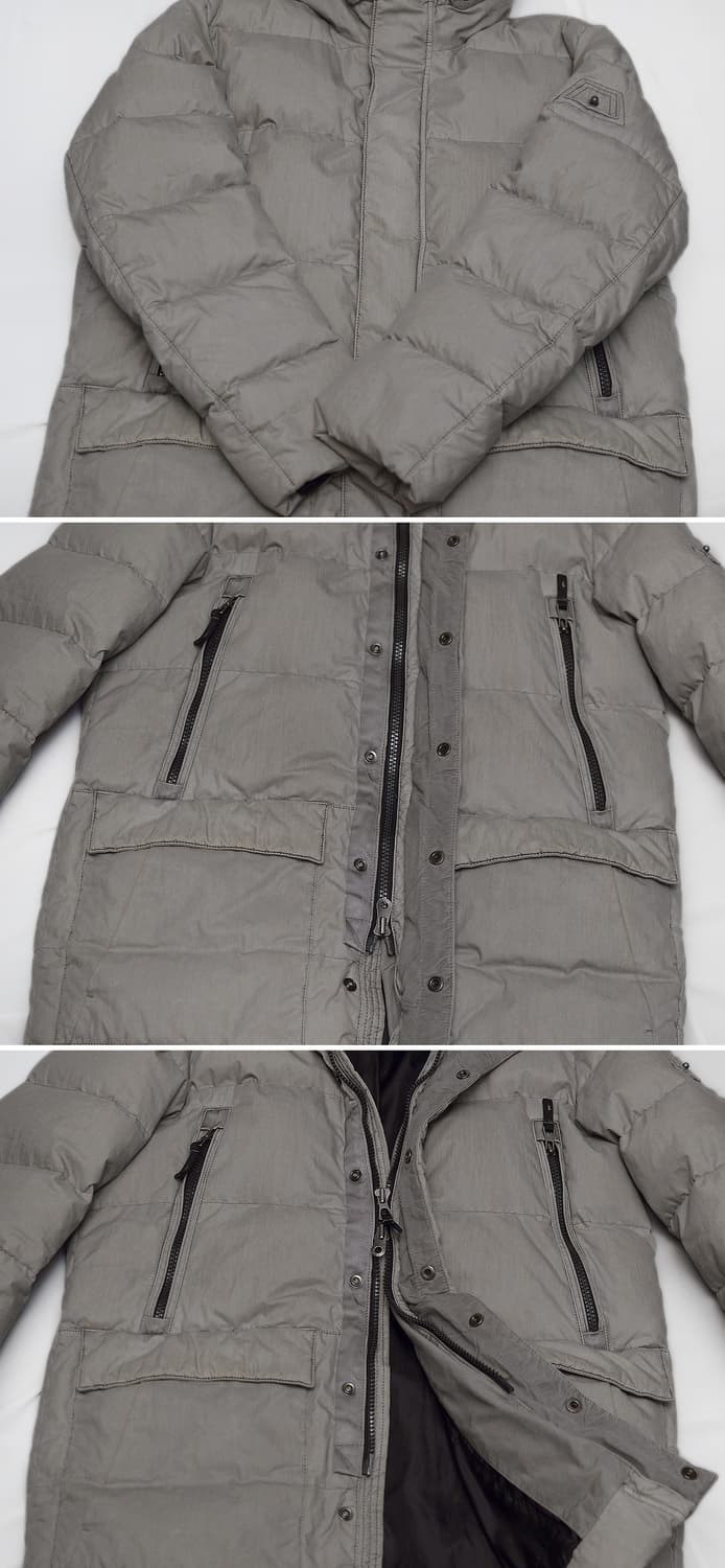 시리즈 (series) 투르쿠 피그먼트 구스다운 롱패딩 파카 (100+) 상품이미지6