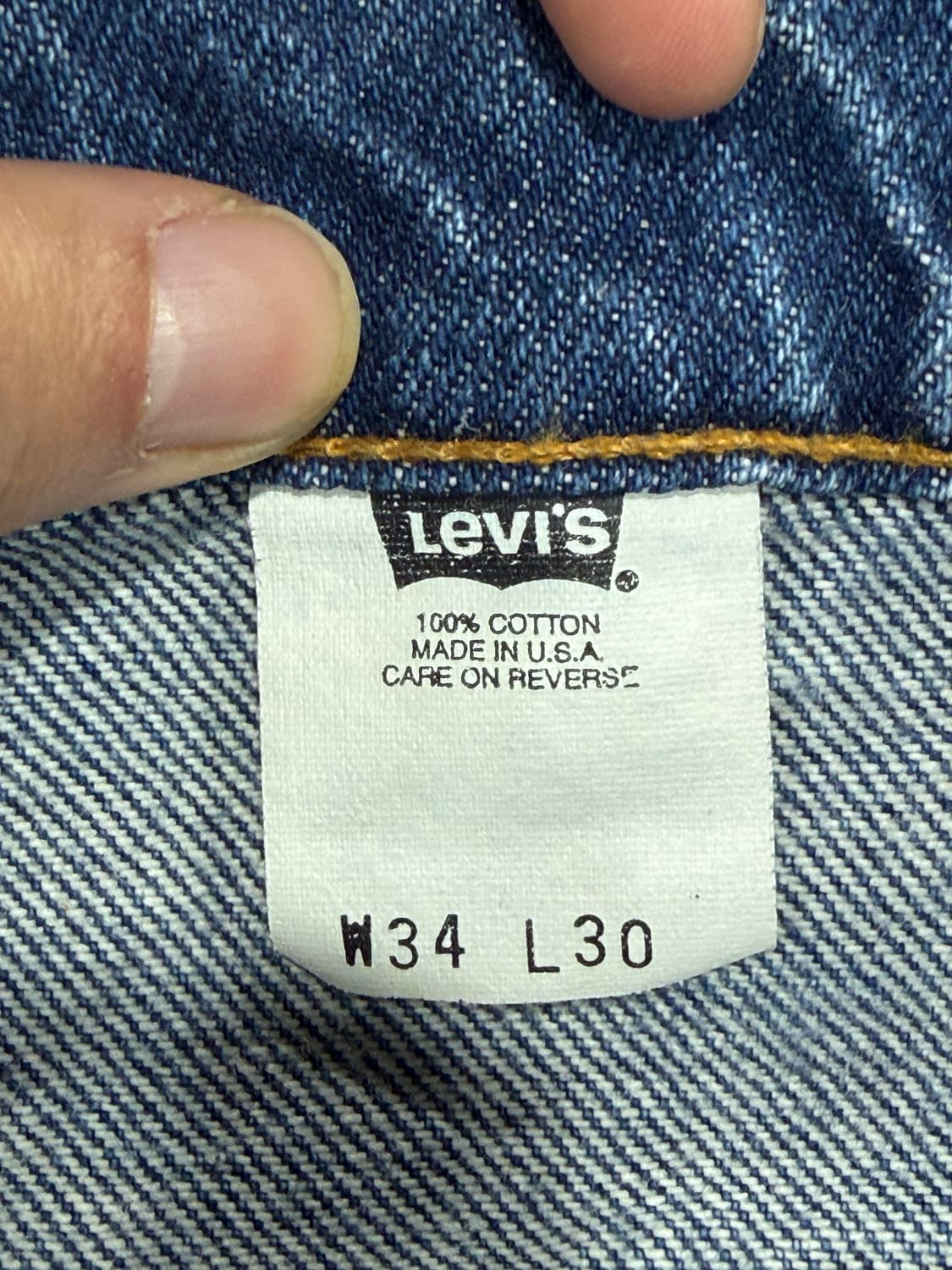 J35 90s usa 리바이스 517 데님팬츠 34X30 상품이미지6