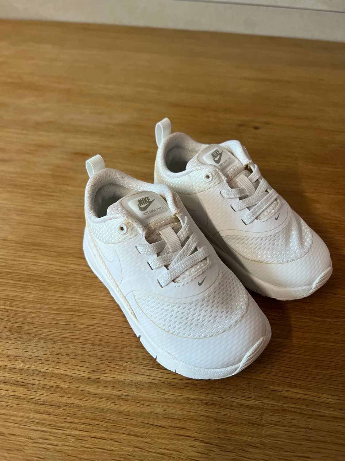 [130mm] [새제품] 나이키 에어맥스 테아 (올화이트) 상품이미지1