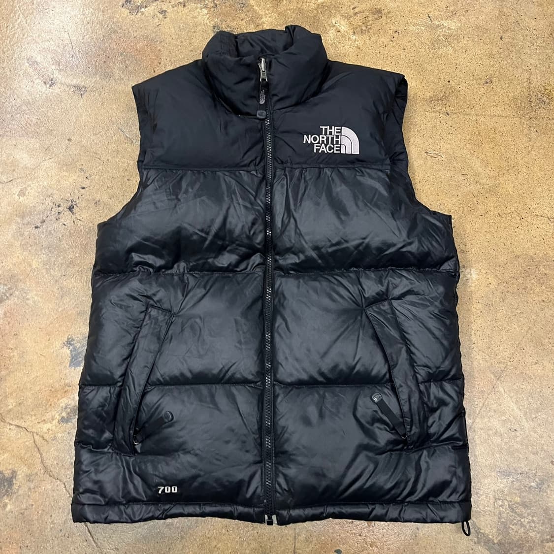 [정품/85] 노스페이스 블랙 패딩 조끼 b19 상품이미지2