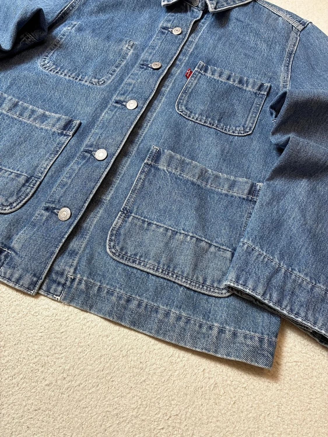 리바이스 00's 초어 워크 데님 트러커 자켓 PN8045 상품이미지3