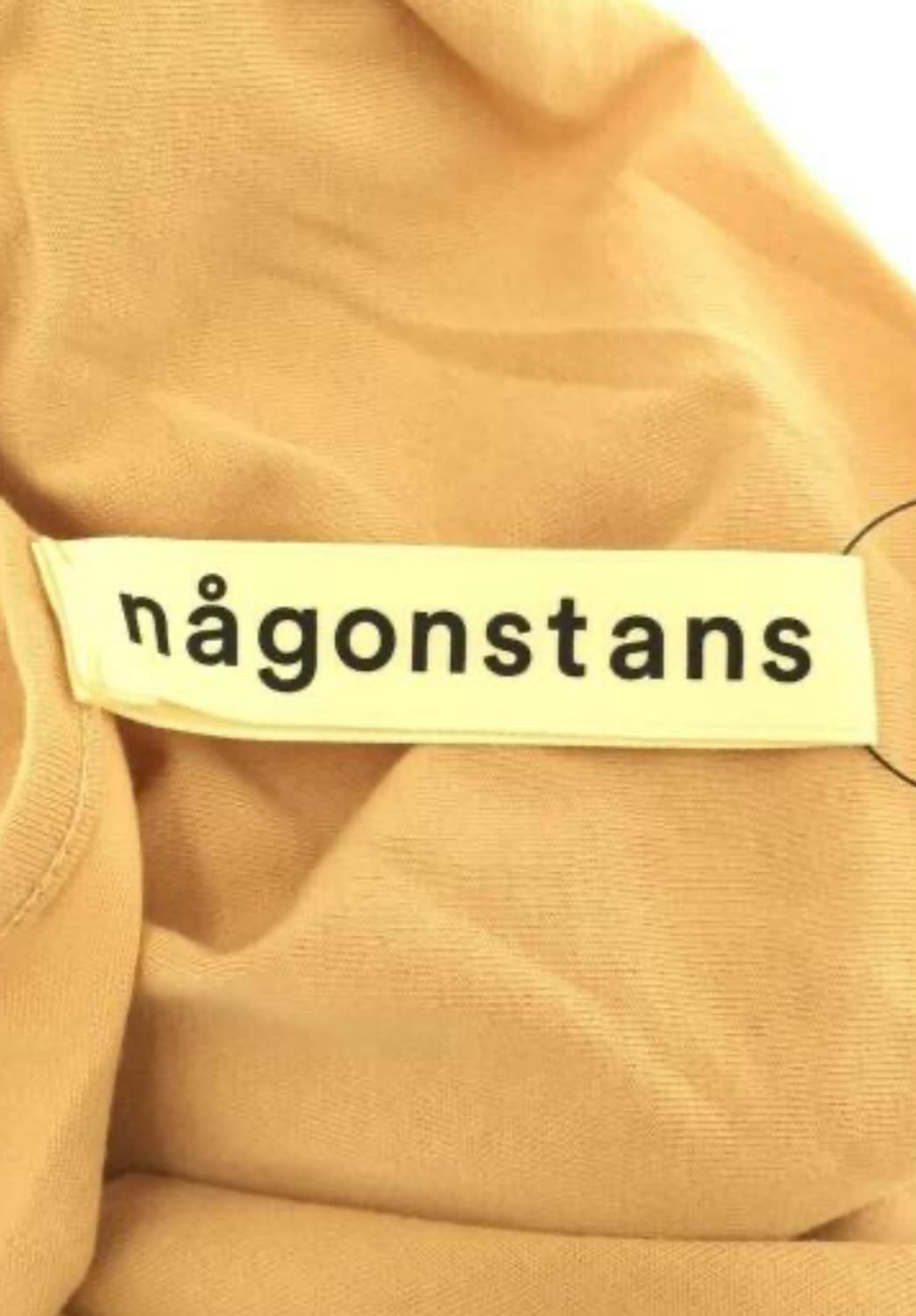 nagonstans 나곤스탄스 옐로우 민소매 면원피스 상품이미지3