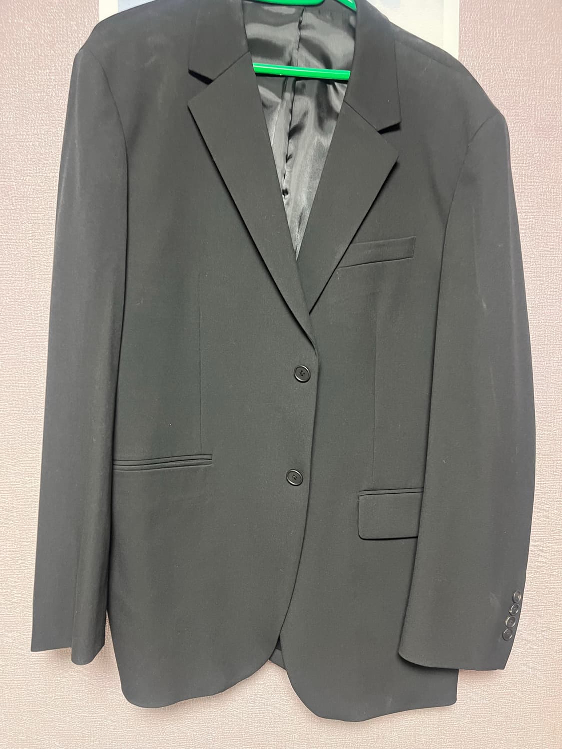 무탠다드 릴렉스드 블레이저 블랙 2xl 상품이미지3