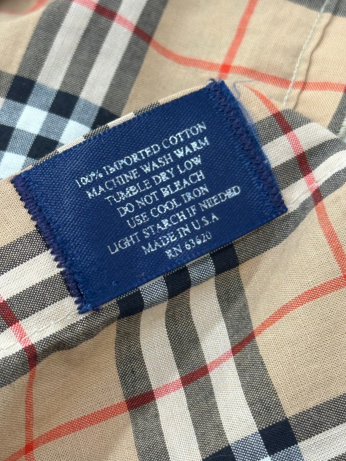 버버리 노바체크 여성 남방 상품이미지9