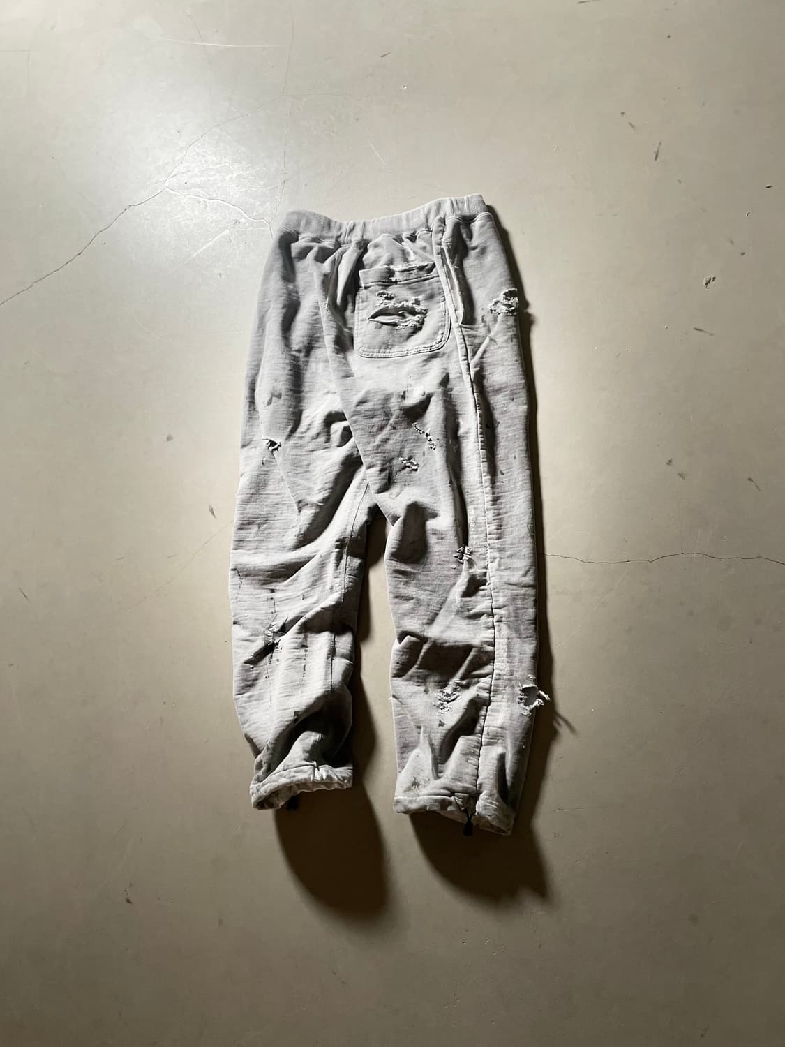 KZ Atelier  Distressed Sweat Pants 상품이미지3