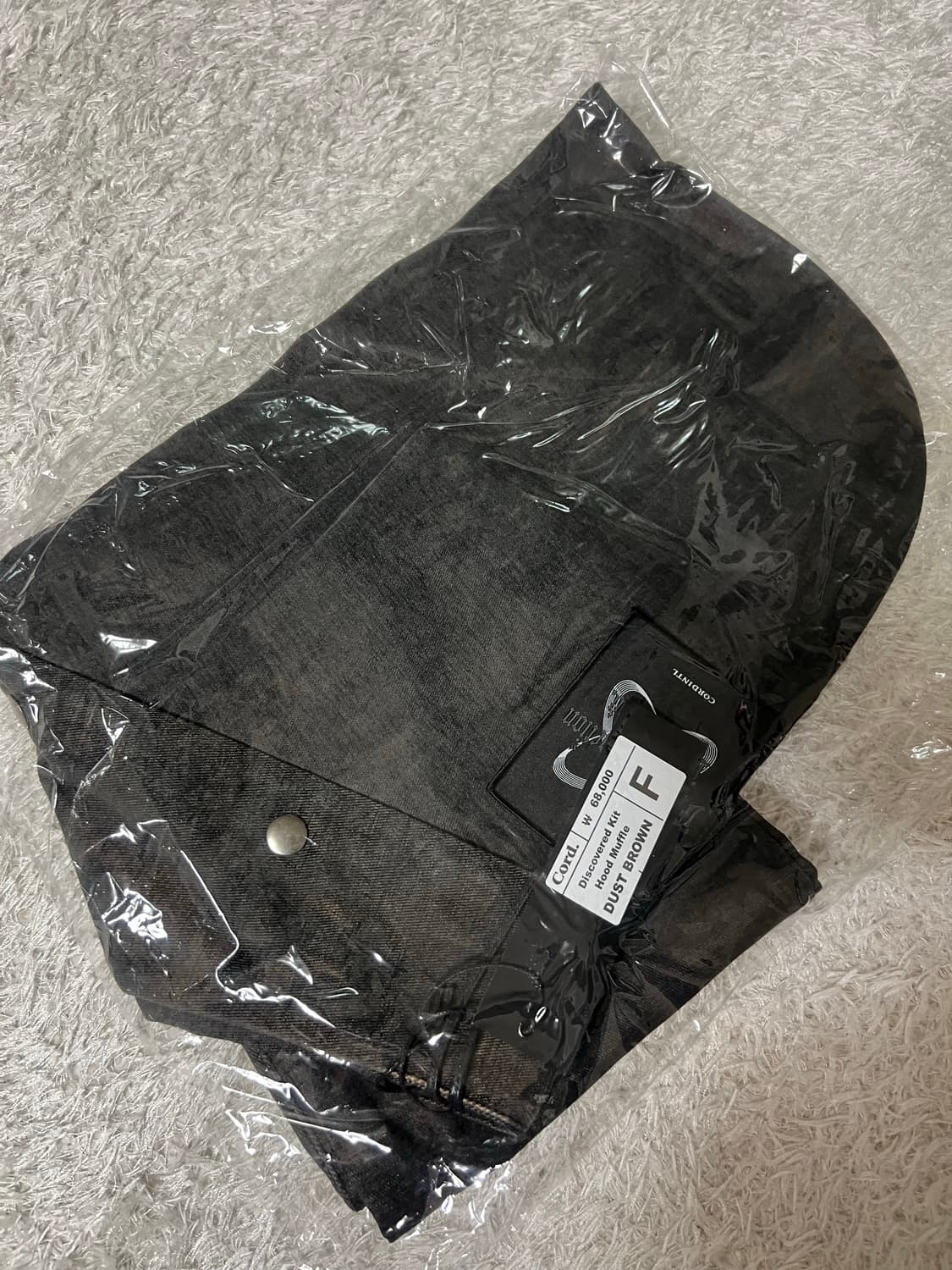 [OS] Cord 코드 디스커버드 키트 후드 머플러_Dust BR 새상품 상품이미지2