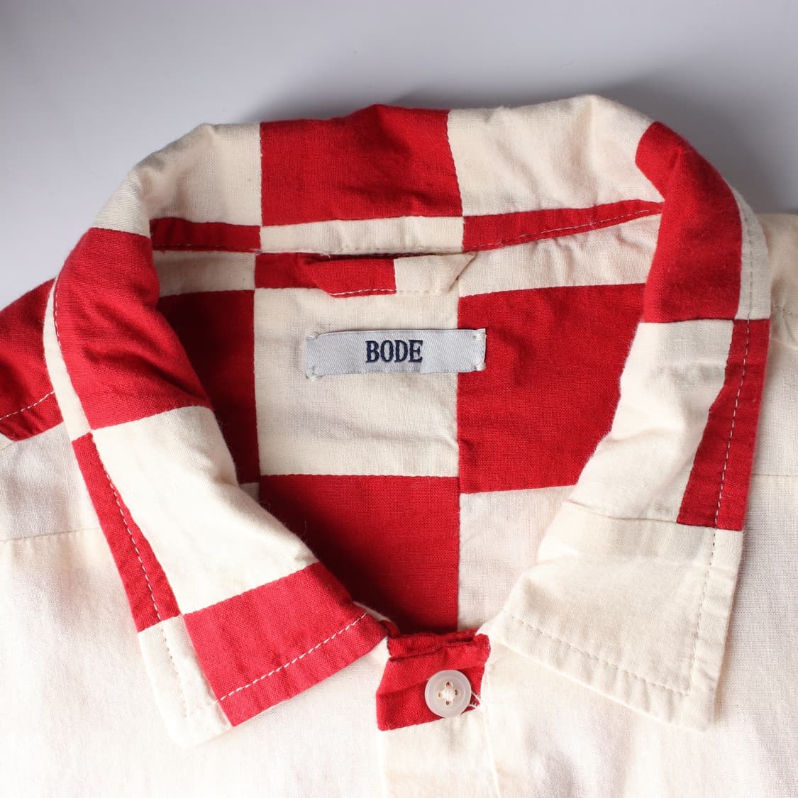 보디 BODE 22SS 레이싱 체크 롱 슬리브 셔츠 상품이미지3