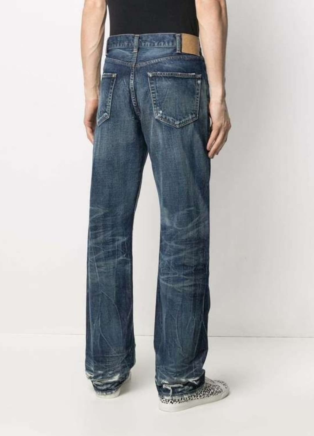 셀린느 커트 셀비지 디스 90S 데님진 30 새제품!! 상품이미지3