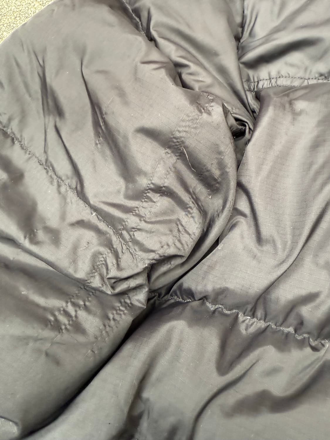 노스페이스 눕시700 블랙 패딩 상품이미지6