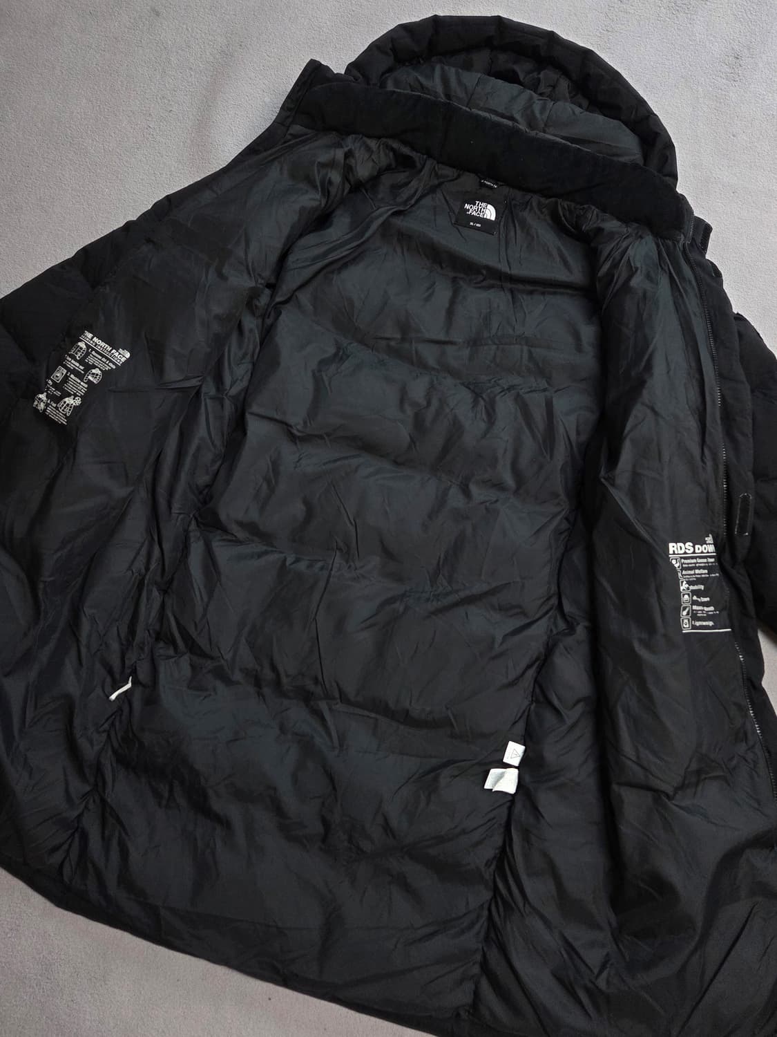 (105) 노스페이스 구스다운 롱패딩 남 상품이미지7
