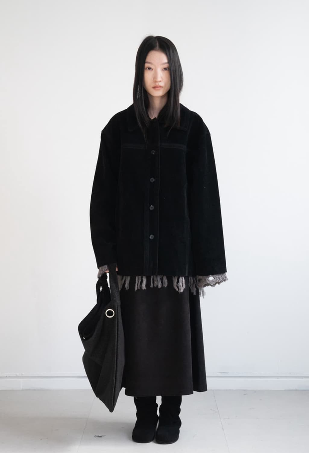 피키소사이어티 스웨이드 펀칭 자켓  상품이미지1