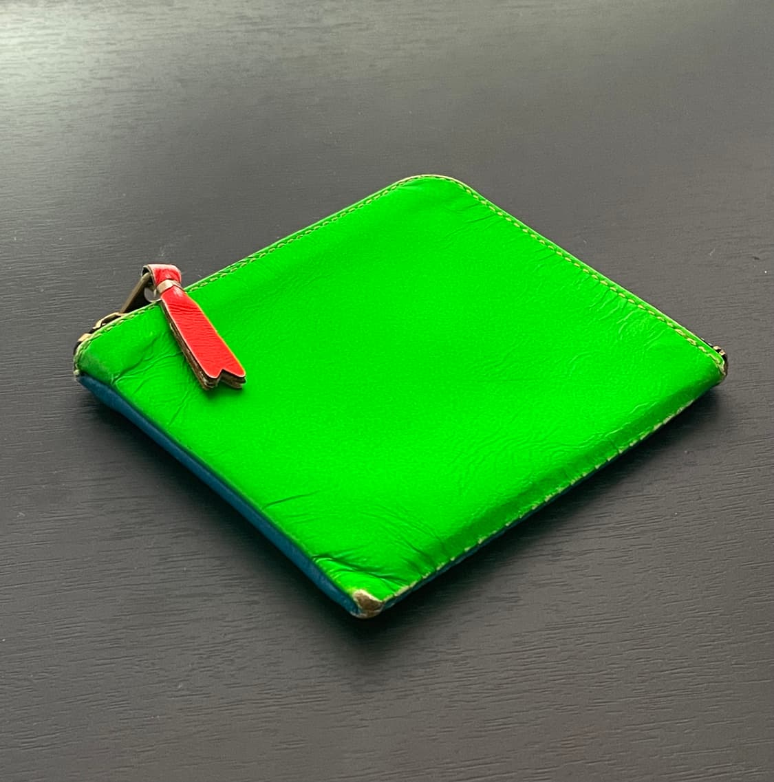 꼼데가르송 Comme des Garcons 슈퍼 플루오 가죽 반지갑 상품이미지6