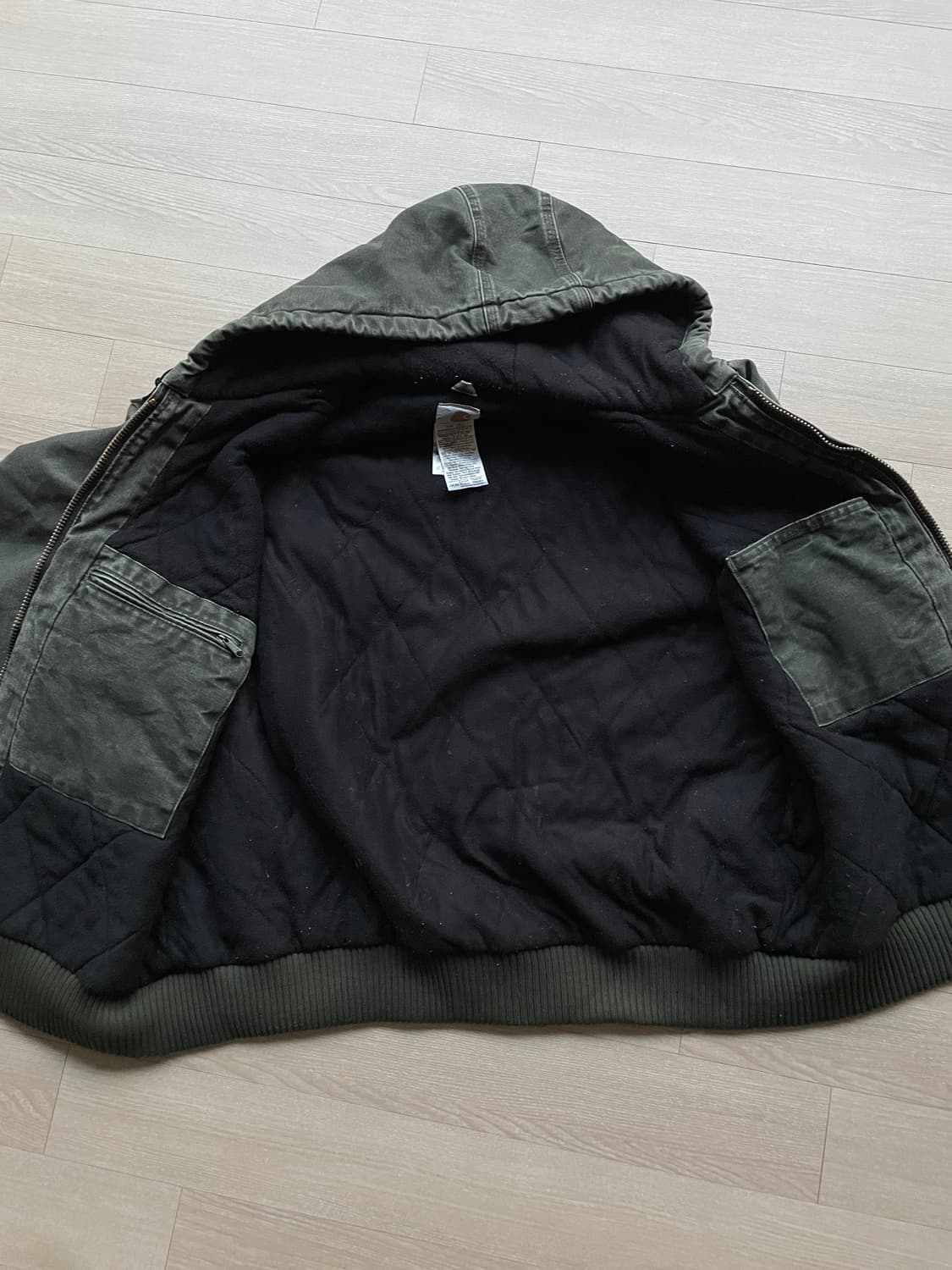 칼하트 j130 mos 모스 액티브 샌드스톤 상품이미지7