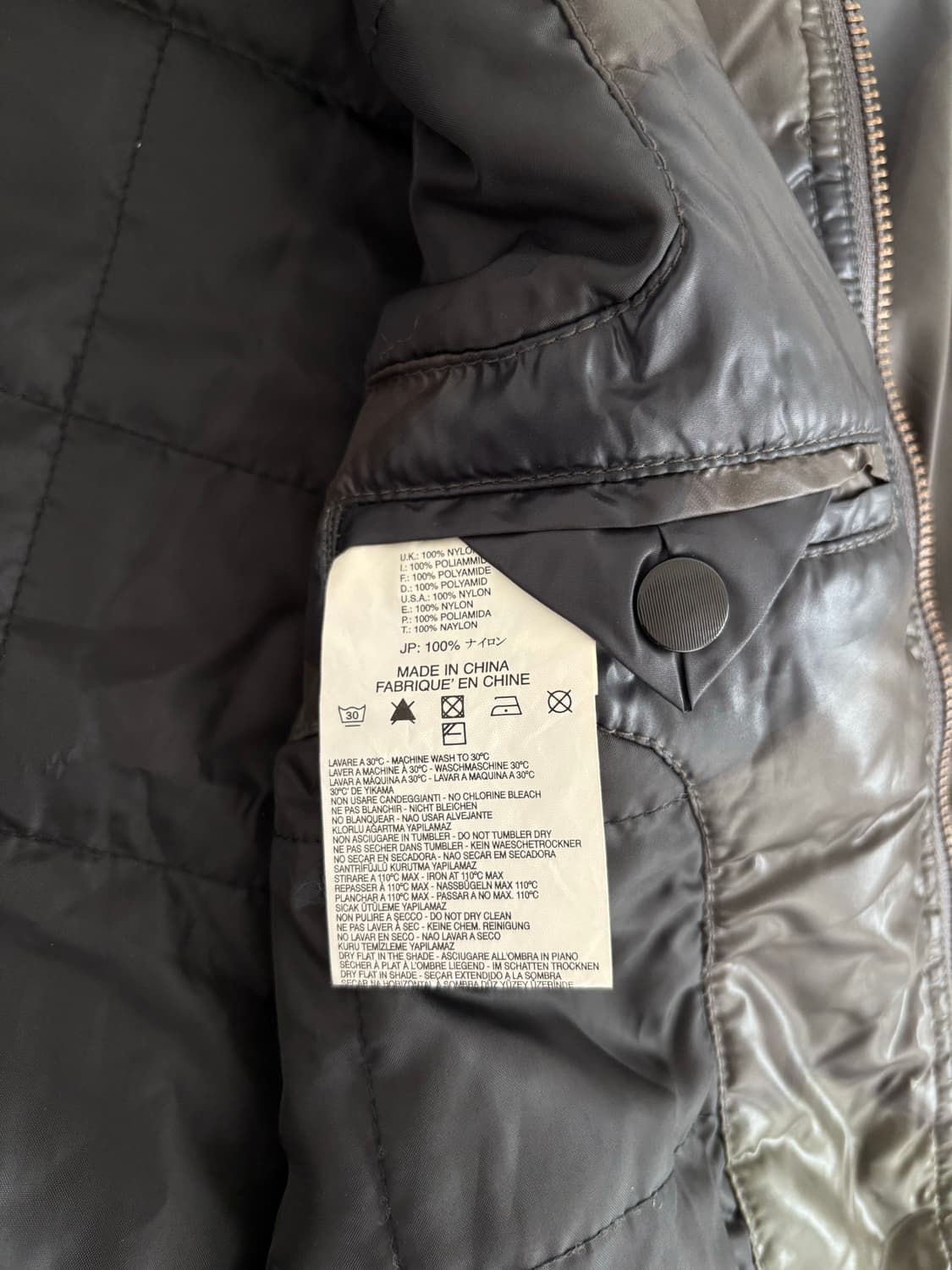 DIESEL camo pattern padded jacket 상품이미지6