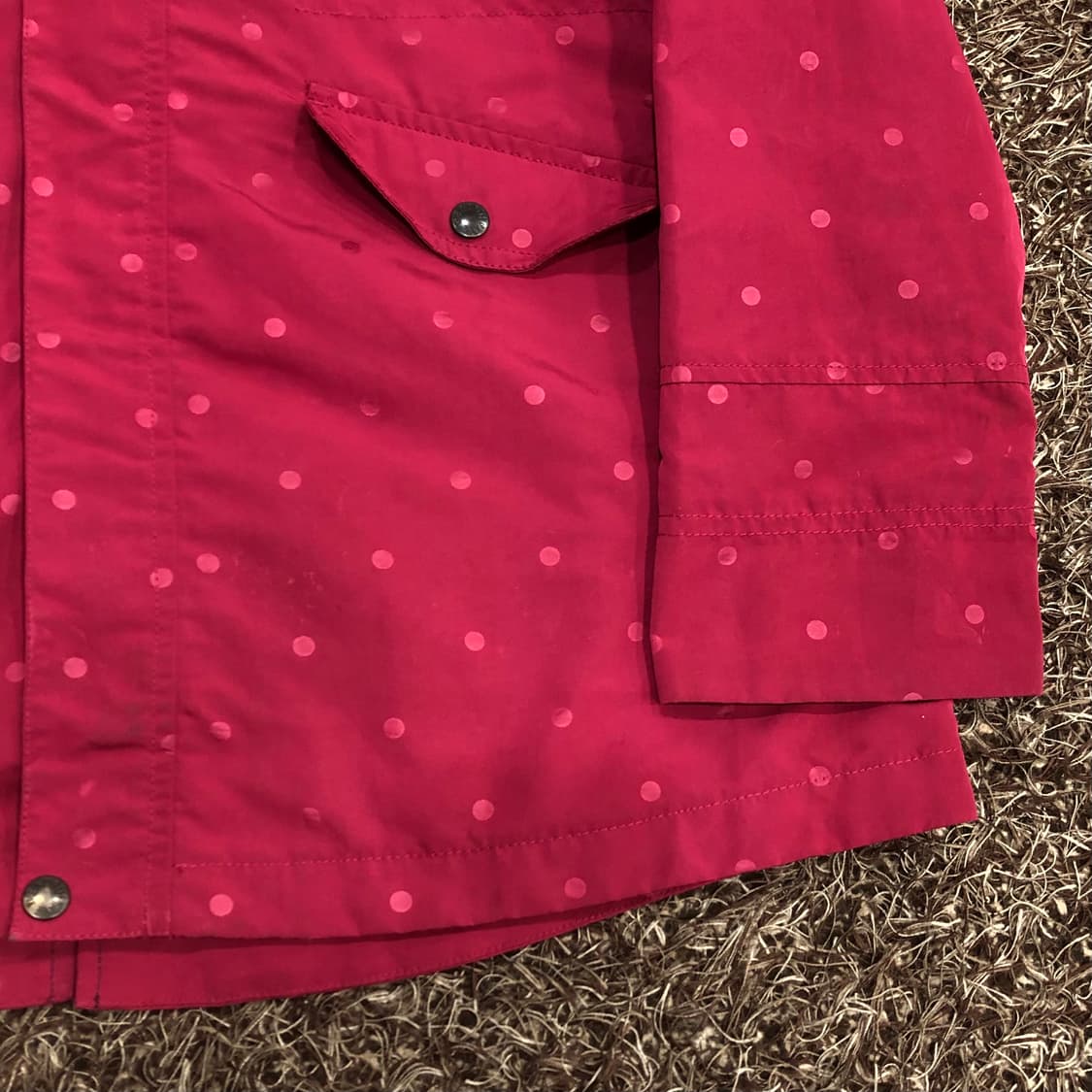 노스페이스 걸즈 도트 폴카닷 바람막이 자켓 상품이미지4