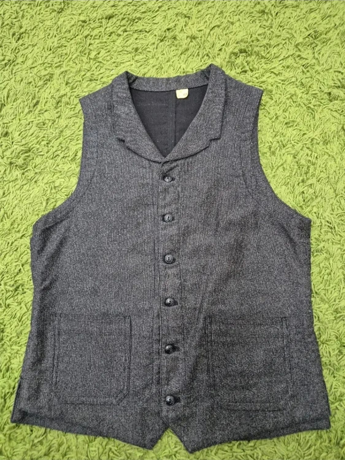 joemccoy DOUBLE DIAMOND VEST /  MOLESKIN 상품이미지1