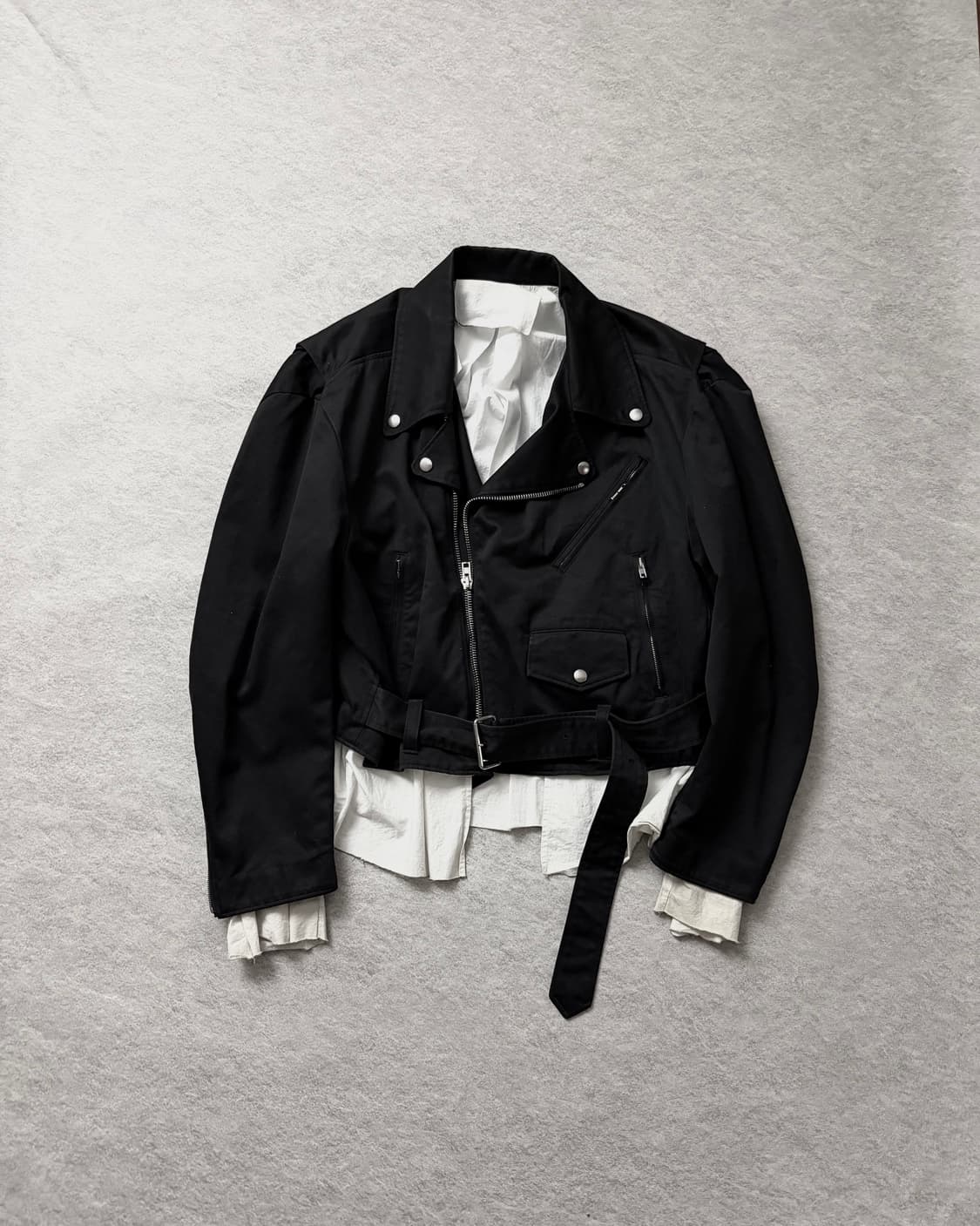 미도리카와 레이어드 라이더 자켓 상품이미지1