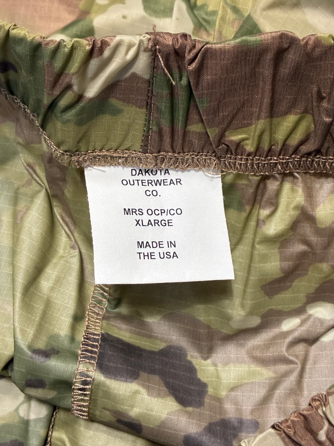 미군 레인코트 (105-110)투피스 세트 데드스탁 (상의, 하의) 우의 상품이미지7