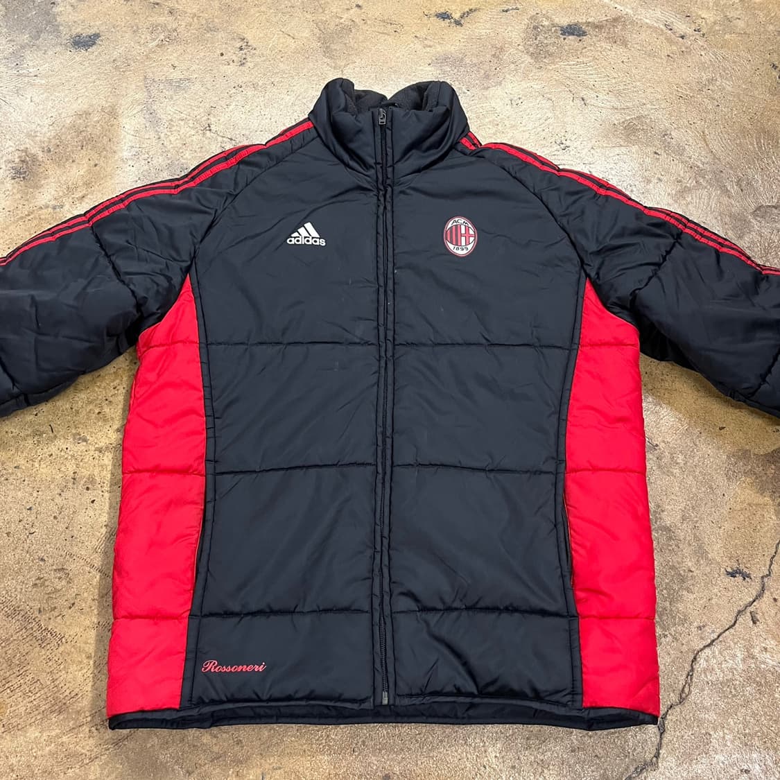 [ 정품/95 ] 아디다스 AC 밀란 패딩 b15 상품이미지3