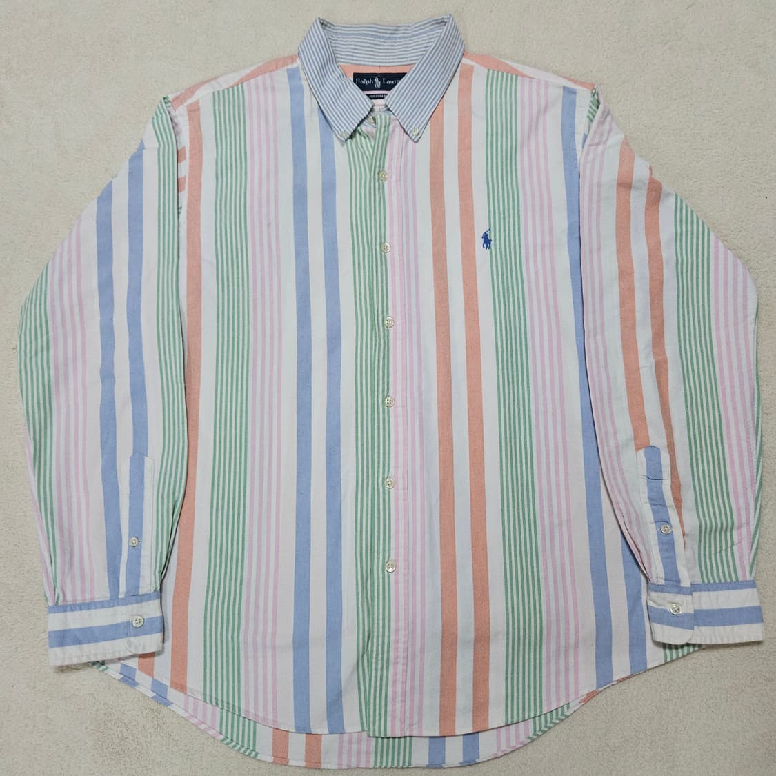 폴로 랄프로렌 멀티 스트라이프 셔츠 2XL 급처 상품이미지1