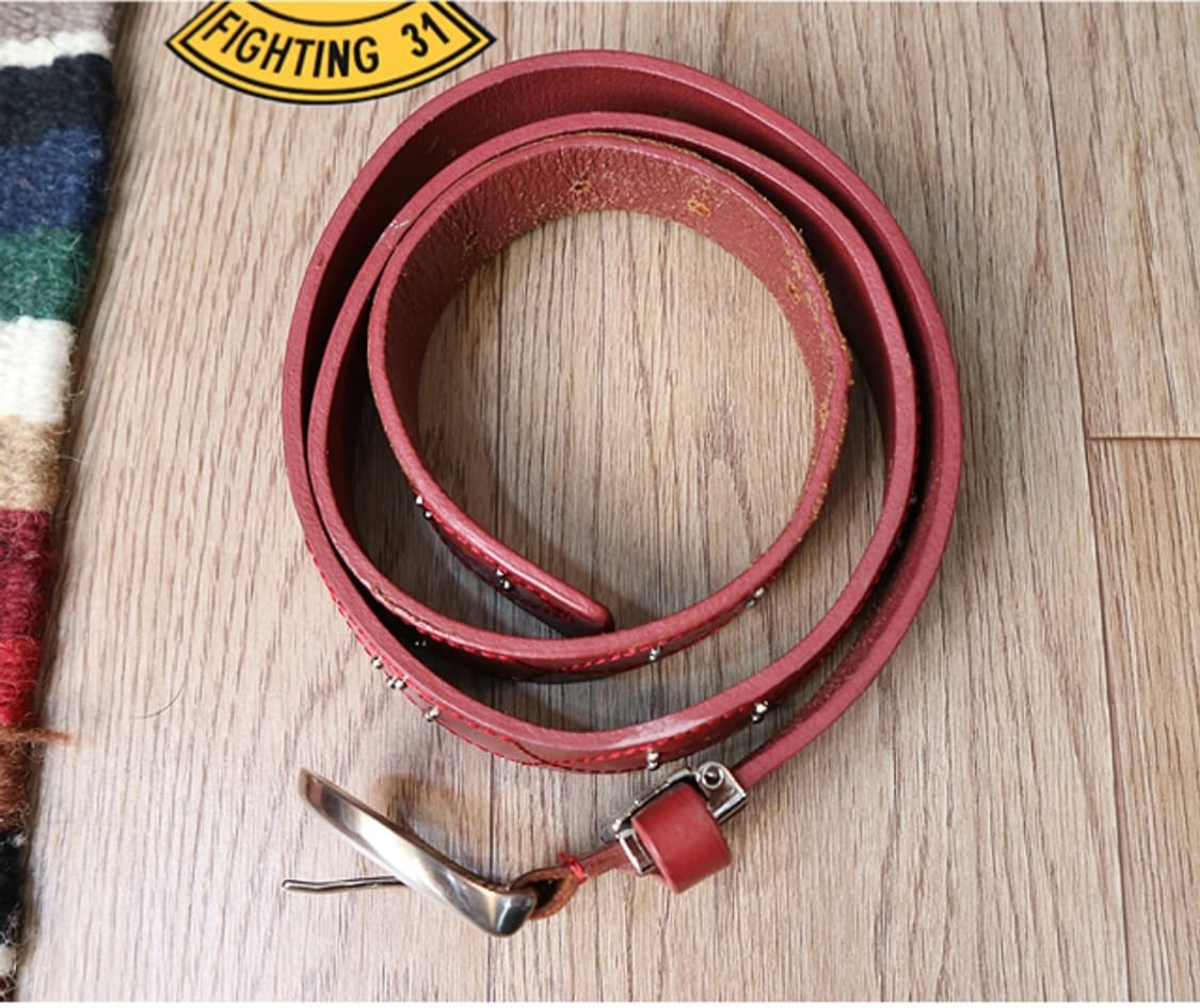 
빈티지 소가죽 벨트 29-32 상품이미지2