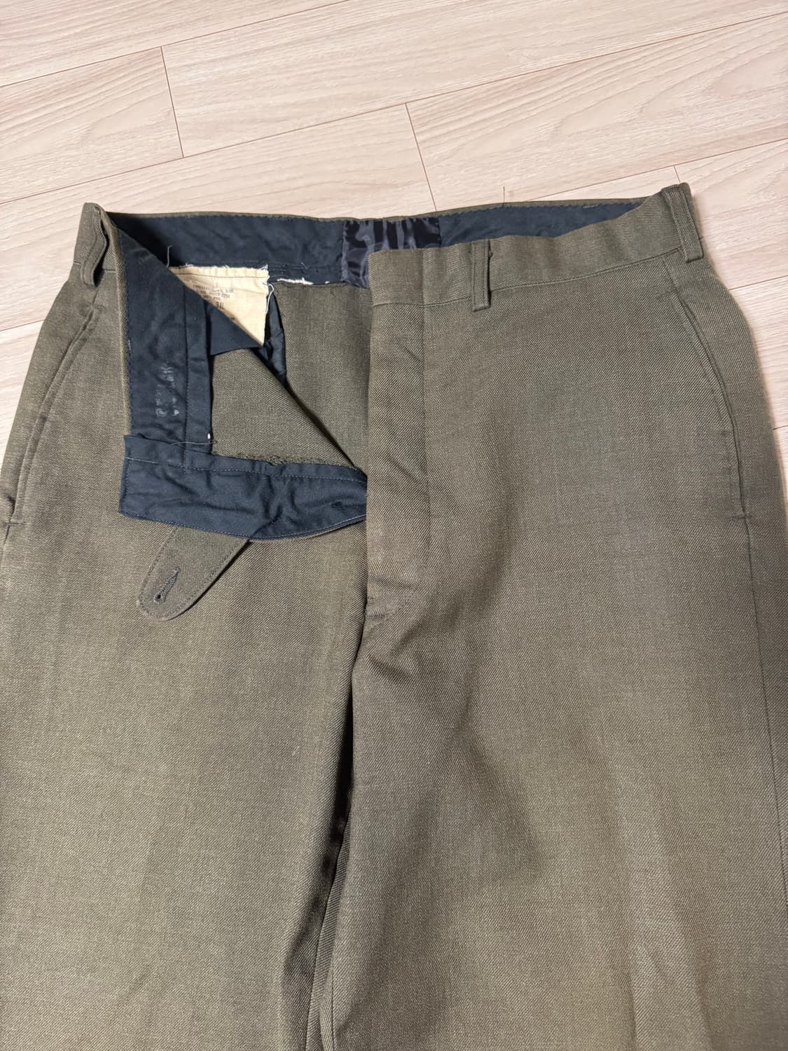 1979s U.S Army Wool Trousers OG 상품이미지5