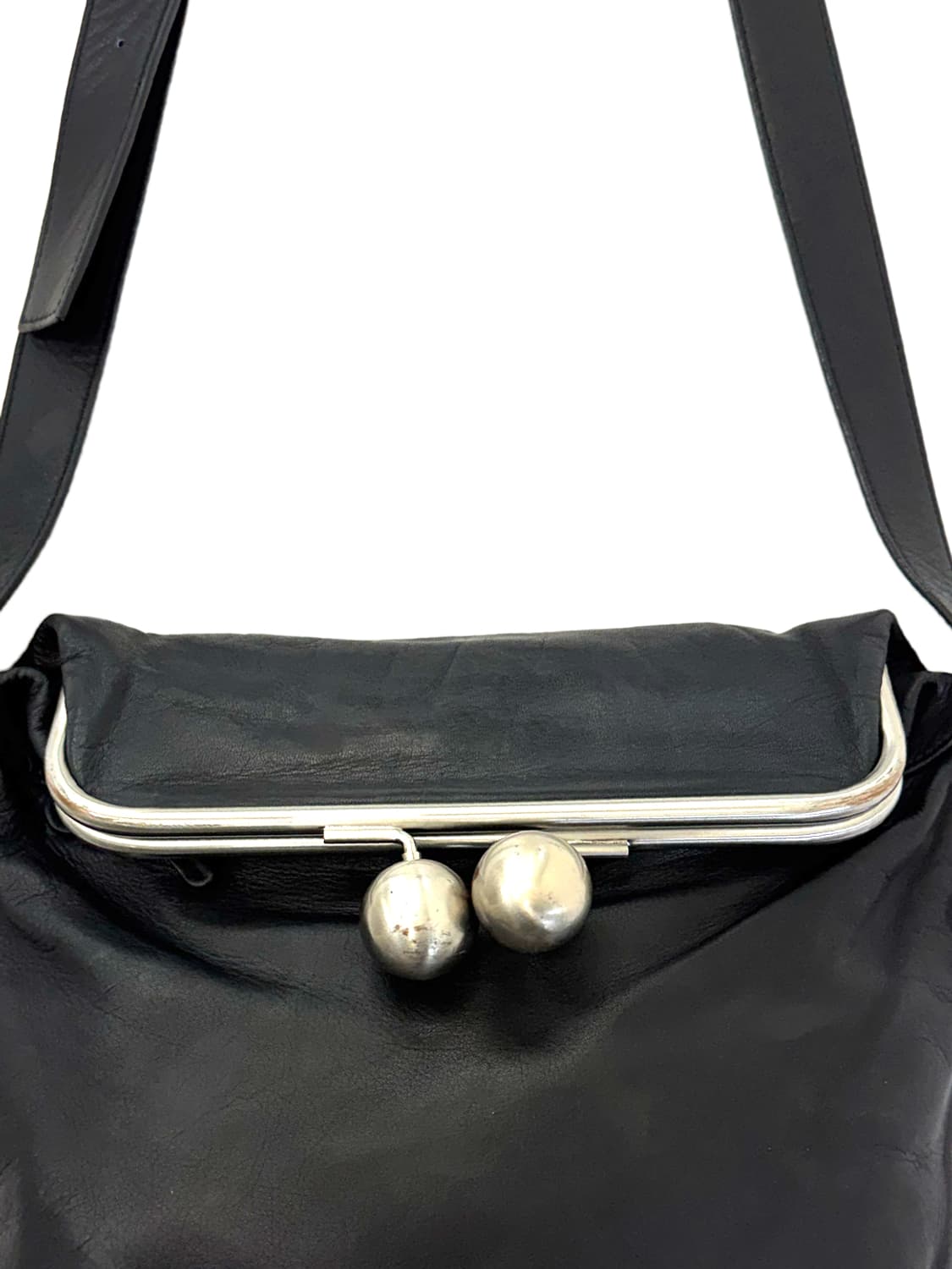 KawaKawa  KissLock Leather Bag/ L 상품이미지7