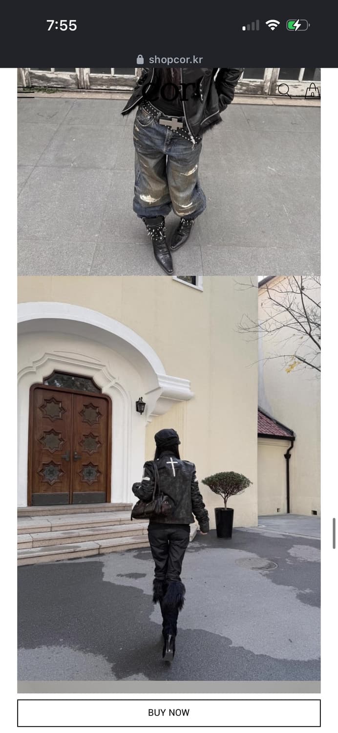 DETW 크로스 더블 버튼 블랙 자켓 나폴레옹 자켓 상품이미지10