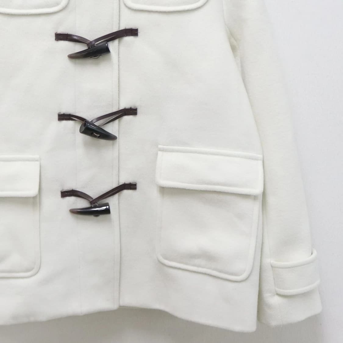 C.O.L.Z.A 숏  떡볶이 후드 코트 63294 상품이미지4