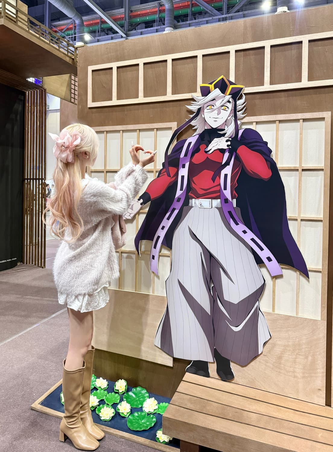 Grl 그레일 핑크 앙고라 머플러 니트 원피스 스나계 일브 상품이미지4