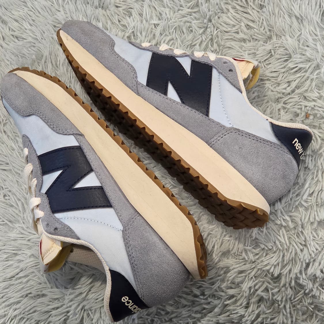 3q-4:뉴발란스 237 그레이 네이비 (230mm)-상태굿 상품이미지6