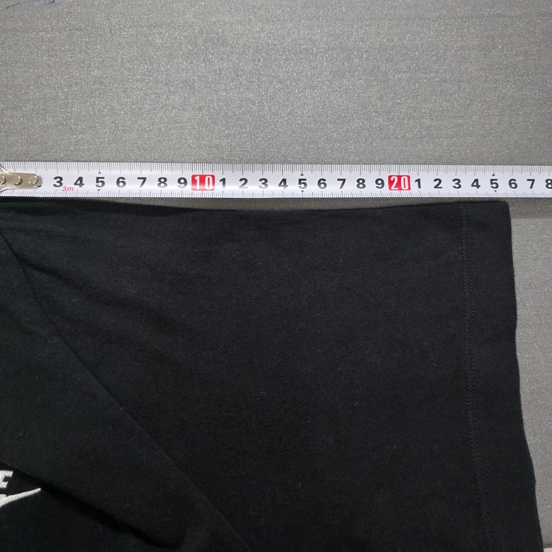 XL 나이키 오버핏 스몰로고 반팔티 블랙 상품이미지5
