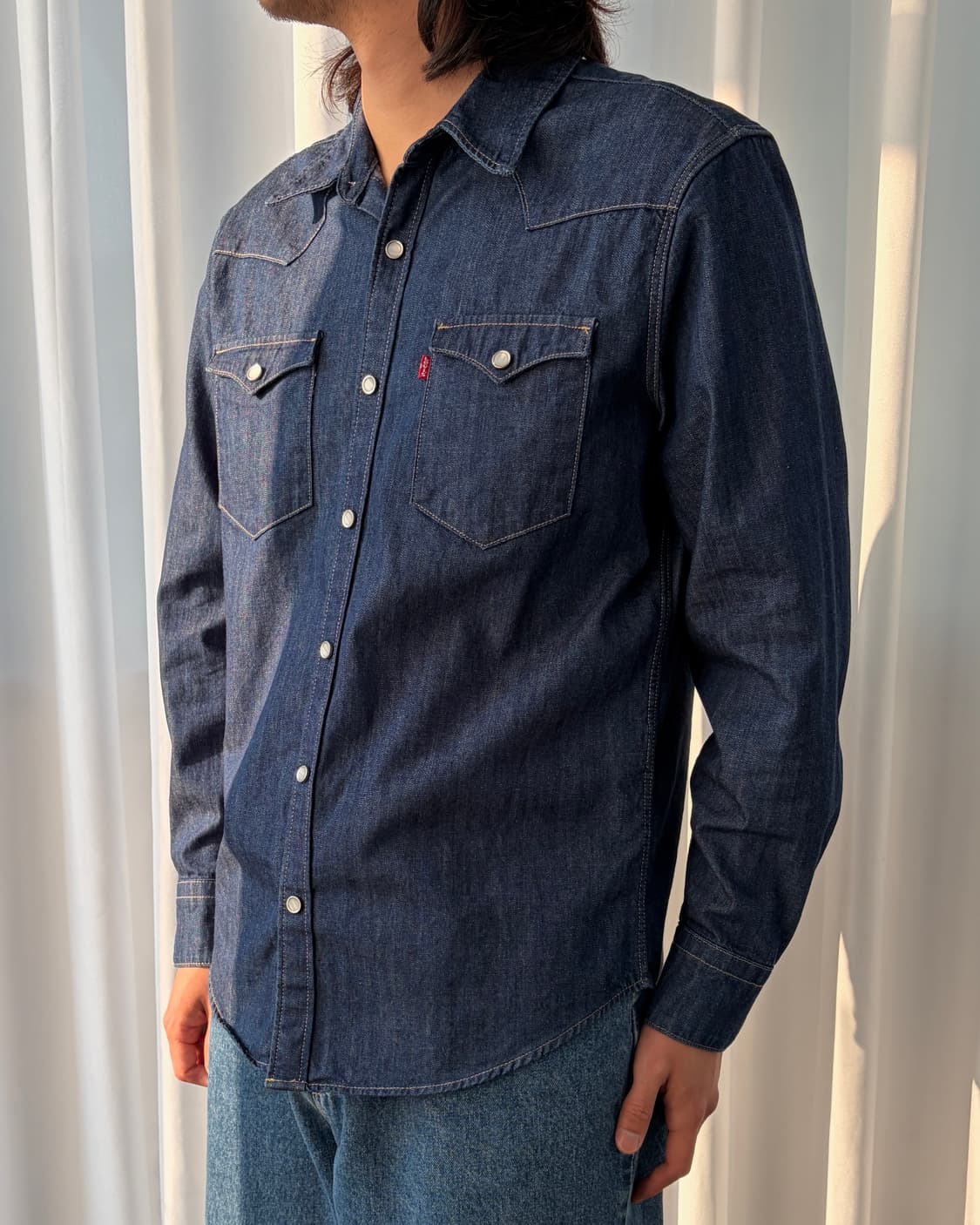 [M]리바이스 클래식 웨스턴 데님 셔츠 상품이미지3