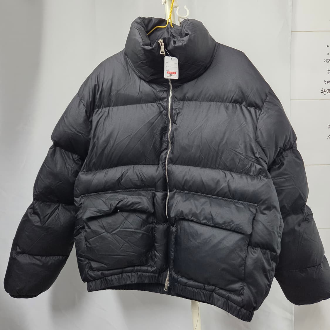 66/124 라퓨지 스토어 투포켓 패딩 상품이미지2