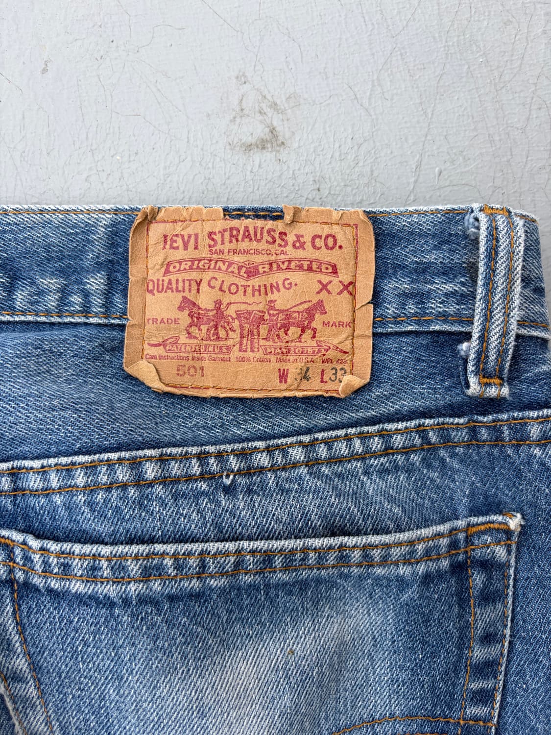 90s levis 501 USA 상품이미지9