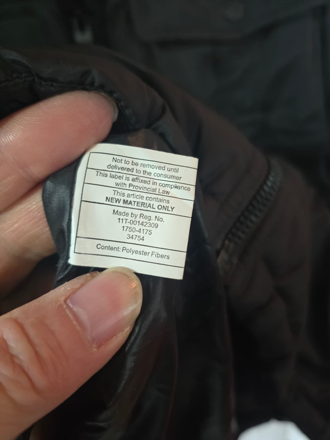 게스 블랙 뽀글이 카라 패딩 자켓 상품이미지5