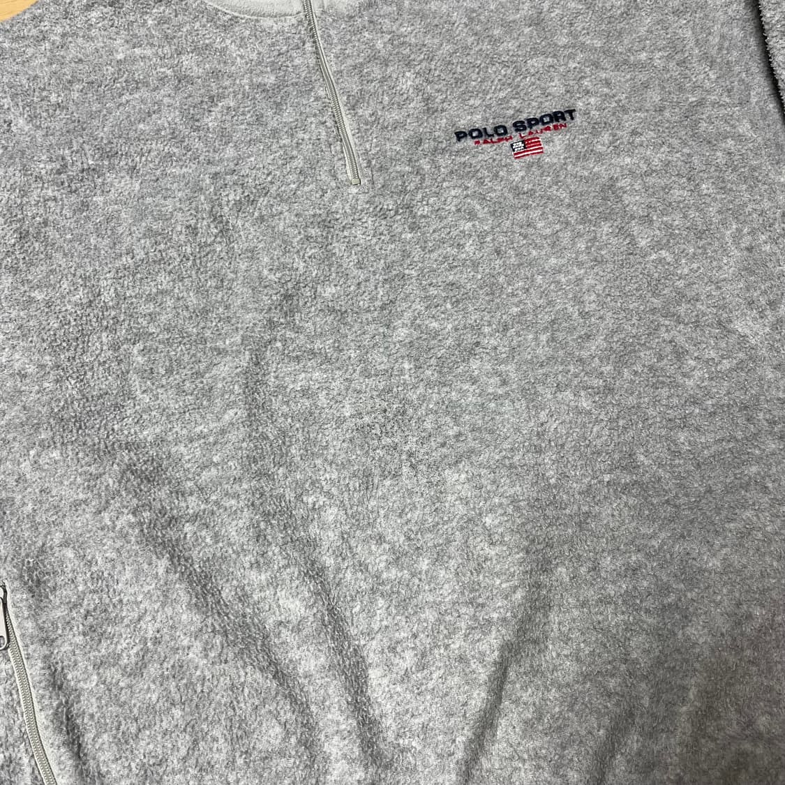 폴로랄프로렌 폴로스포츠 성조기 플리스 하프 집업 상품이미지4