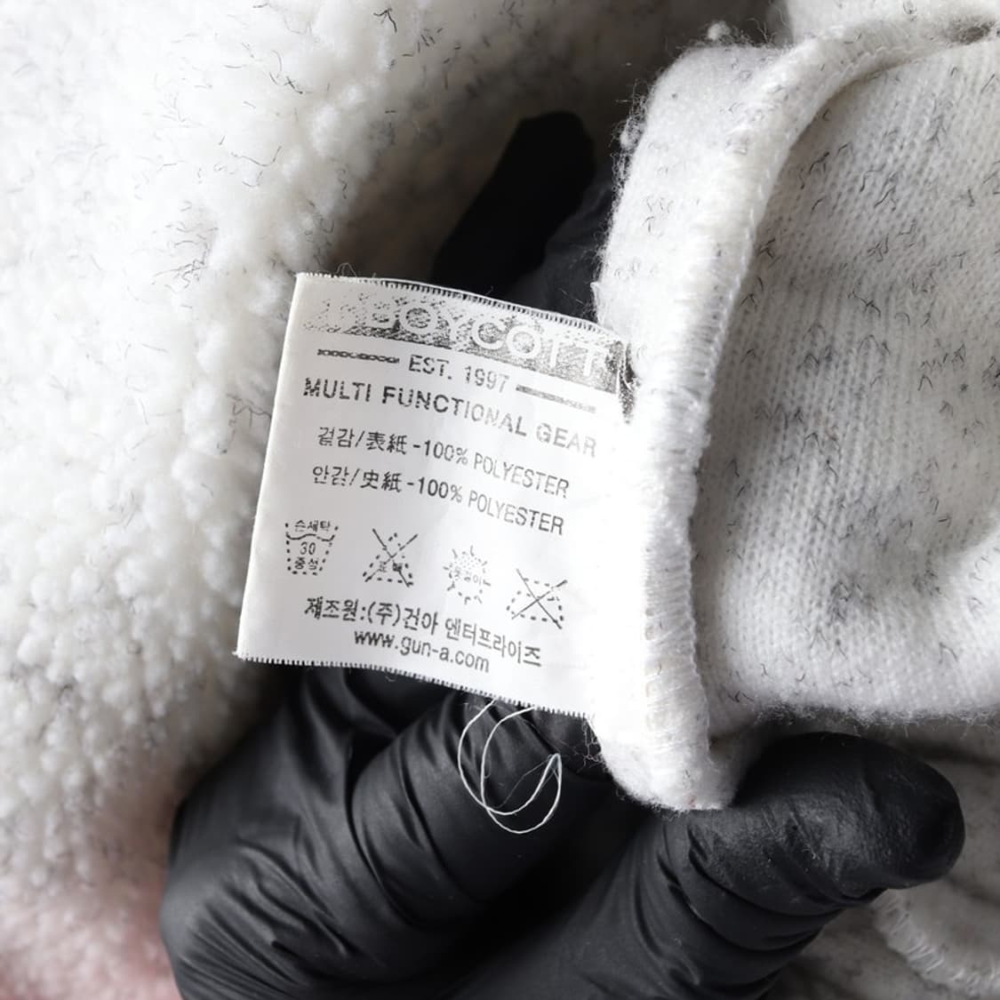 BOYCOTT 플리스 롱슬리브 L 상품이미지6