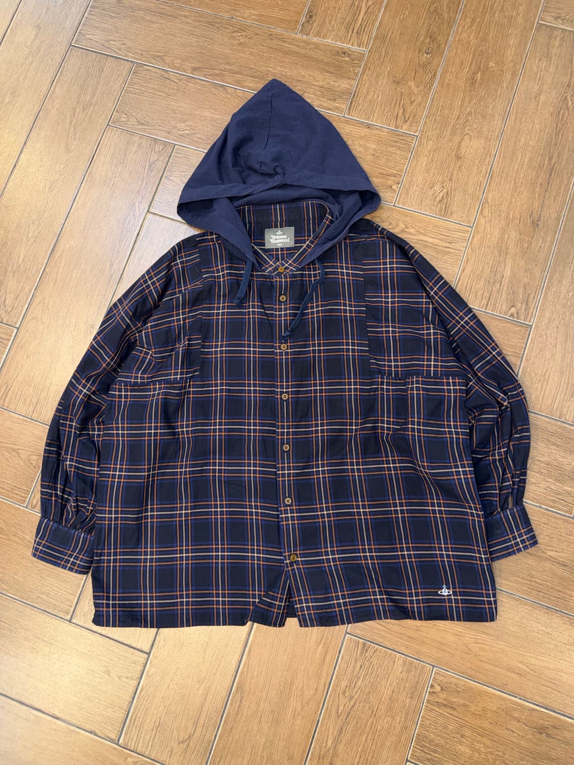 Vivienne Westwood ORB Big Hooded Shirt 상품이미지8