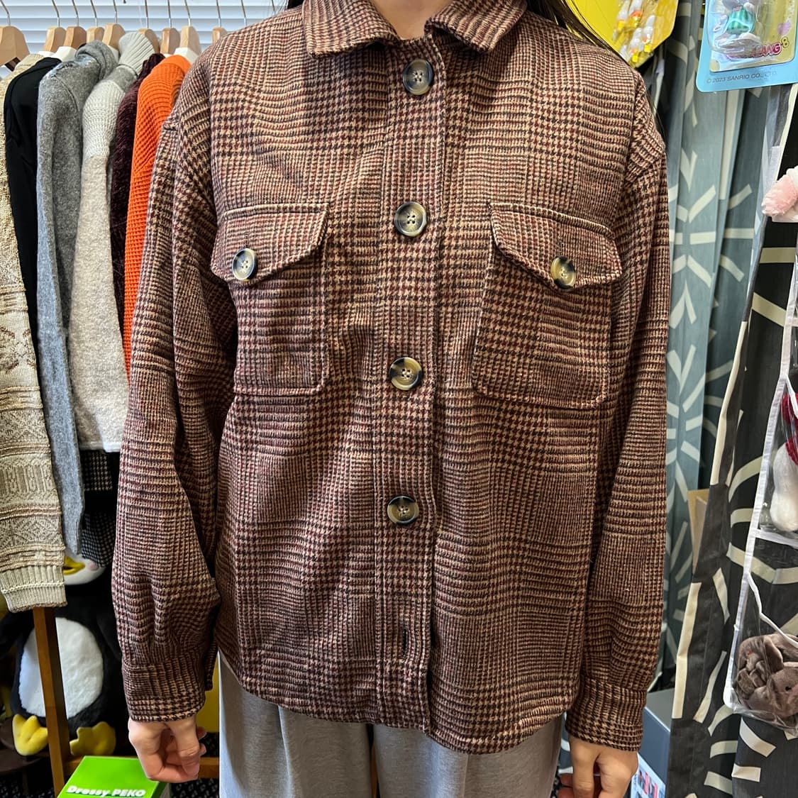 [Japanese Vintage] 울 셔츠jk 상품이미지3