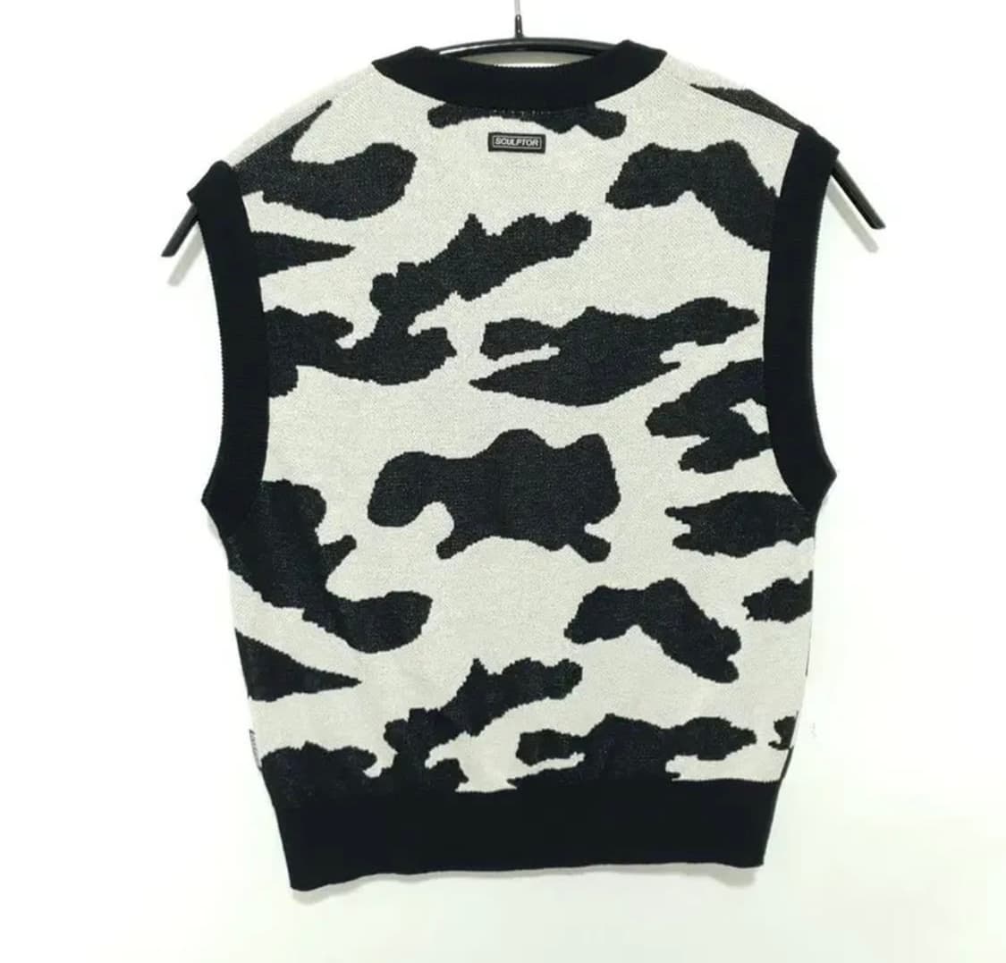 스컬프터 니트 베스트 F_S0865 상품이미지2