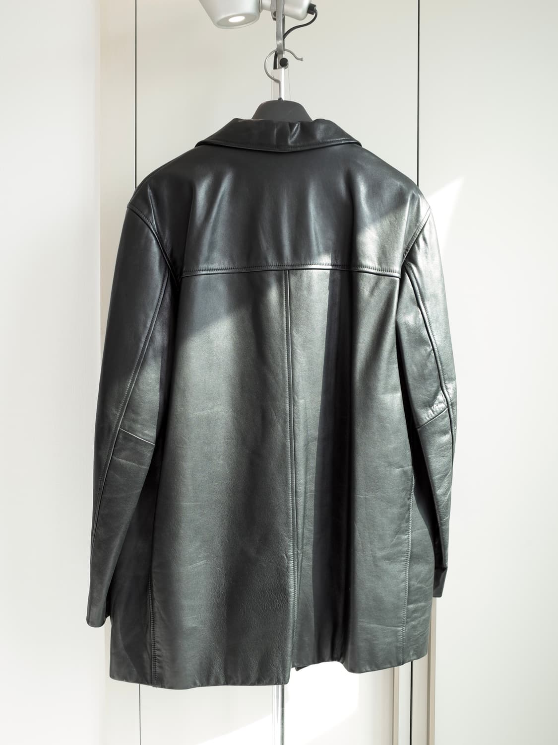 Banana Republic 리얼 레더 카코트 올드갭 상품이미지2