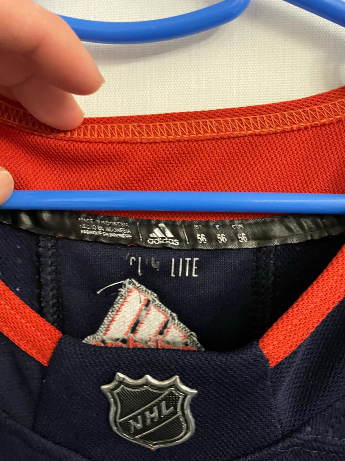 [56] 아디다스 NHL OLIERS 아이스하키 긴팔티 상품이미지7