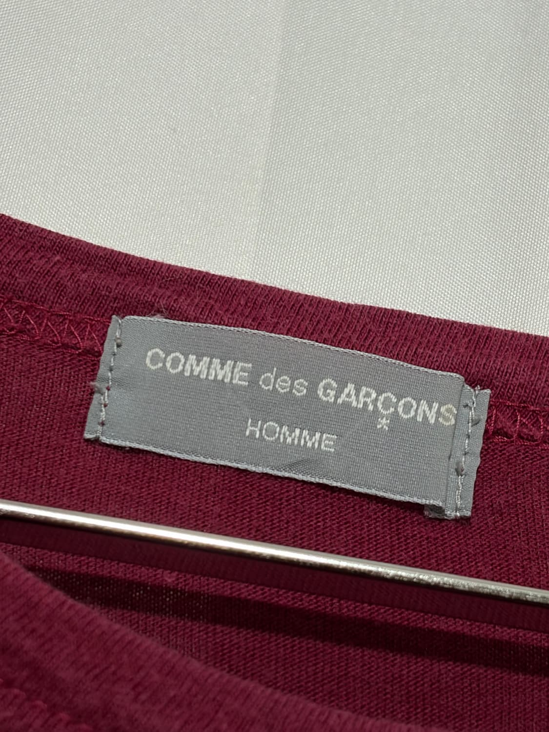 꼼데가르송 다나카옴므 AD1996  티셔츠 상품이미지2