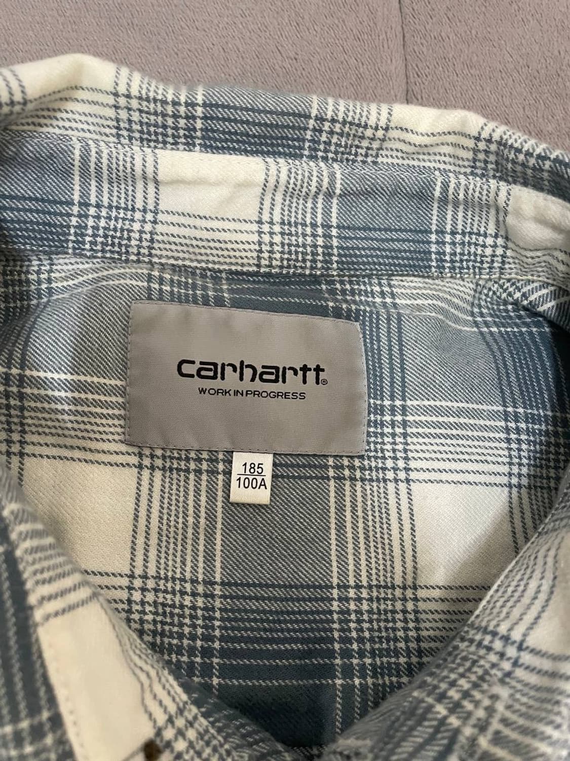 칼하트 wip 디버 체크셔츠 XL 상품이미지5